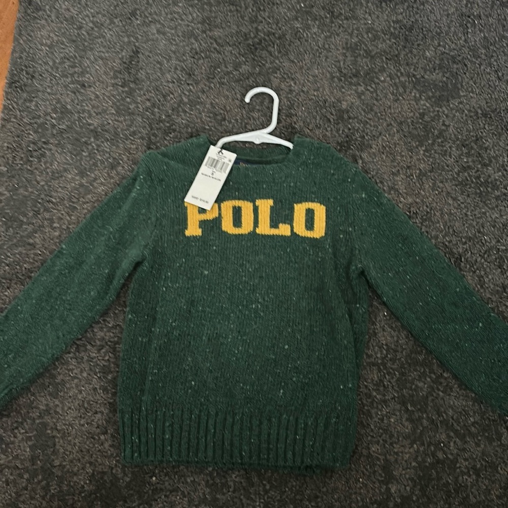 Wool Polo Sweater